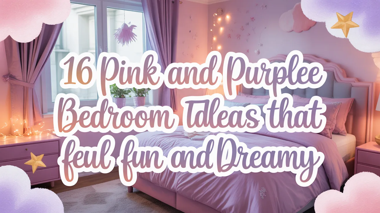 16 Pink and Purple Bedroom Ideas That Feel Fun and Dreamy