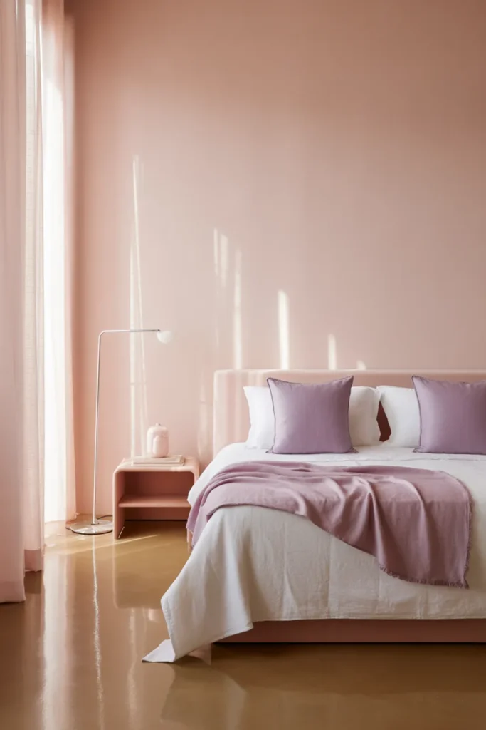 16. Balanced Pink and Purple Minimal Look