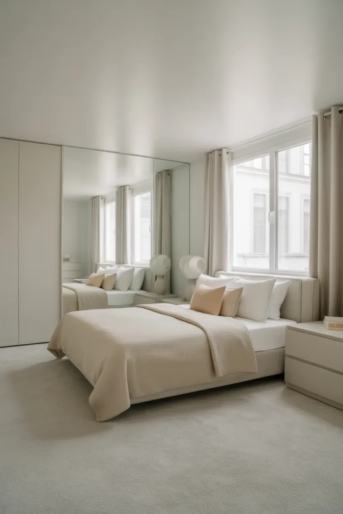 16. Light Gray Walls for Small Bedrooms