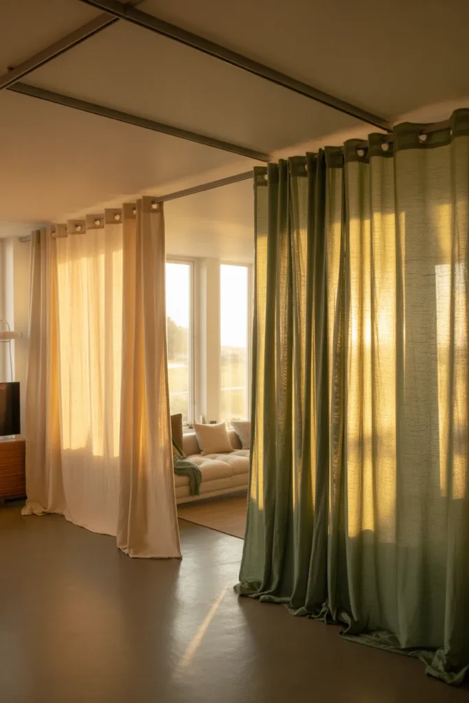 16. Sliding Curtain Track Systems on Ceilings
