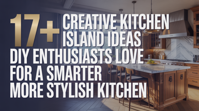 17+ Creative Kitchen Island Ideas DIY Enthusiasts Love for a Smarter More Stylish Kitchen