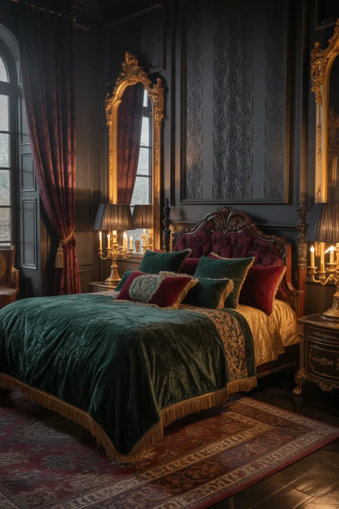 17. Black and Gold Color Combinations for Drama