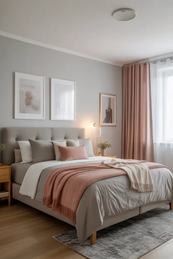 17. Neutral Layers with Grey and Pink