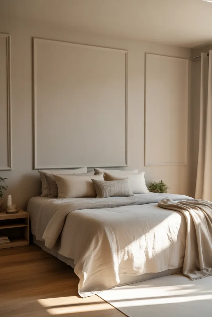 17. Painted Wall Frames for Detail