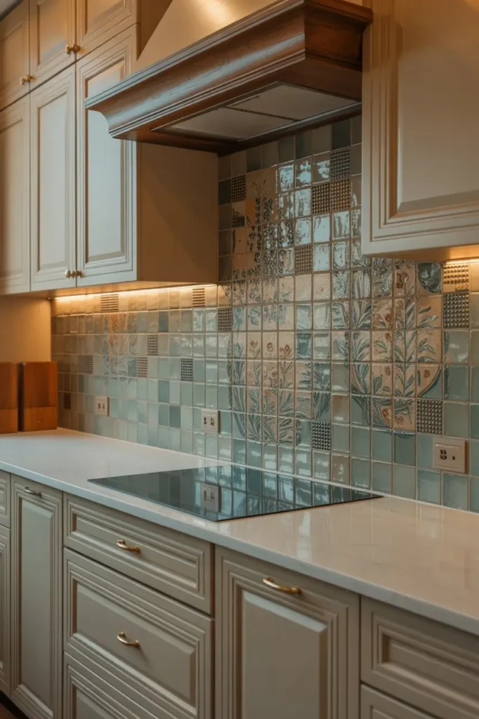 18. Personalized Tile Backsplash Ideas