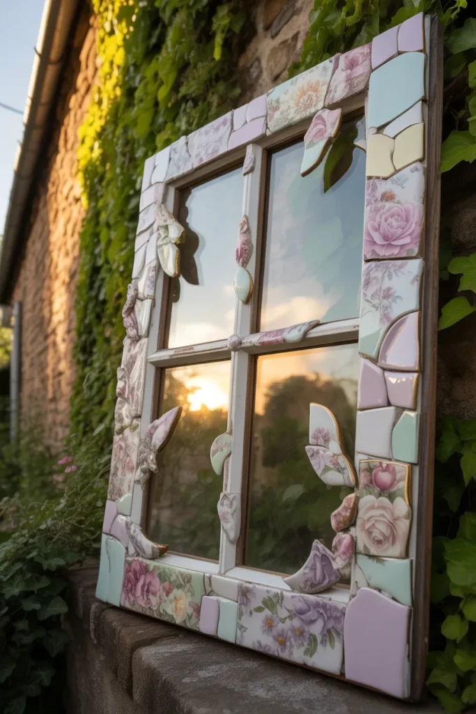 18. Window Frames with Mosaic Detail