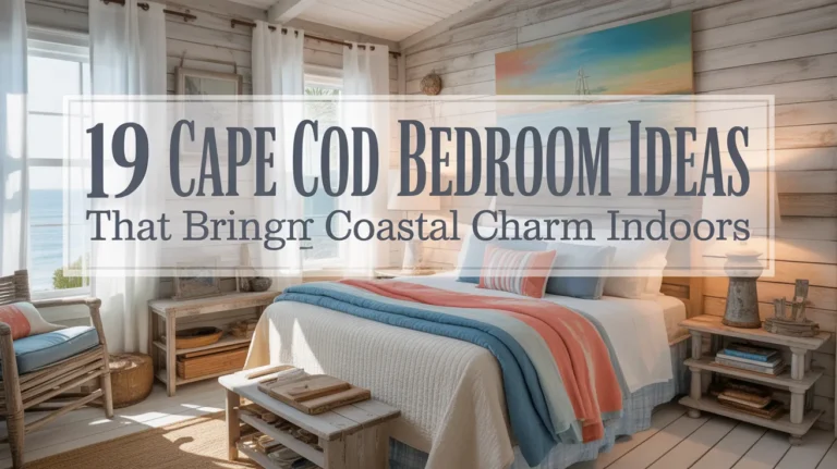 19 Cape Cod Bedroom Ideas That Bring Coastal Charm Indoors