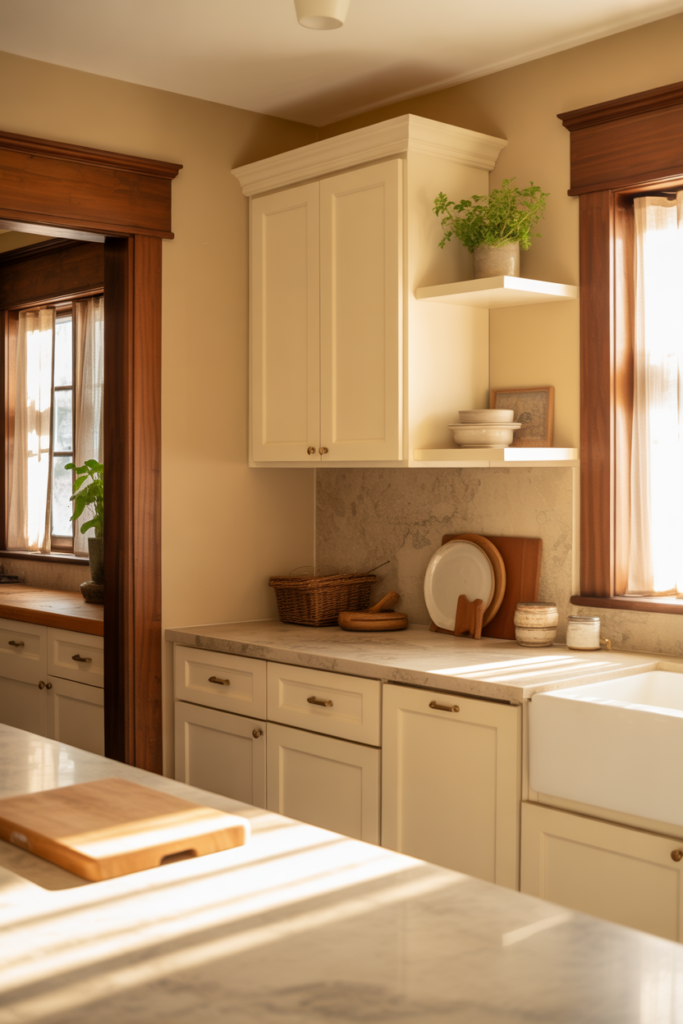 2 Inspiring Idea Paint Kitchen Cabinets Soft Cream for Comfort