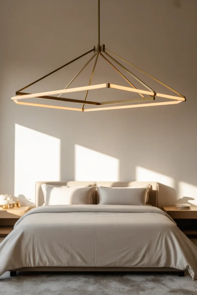 2. Modern Chandeliers for a Gentle Statement