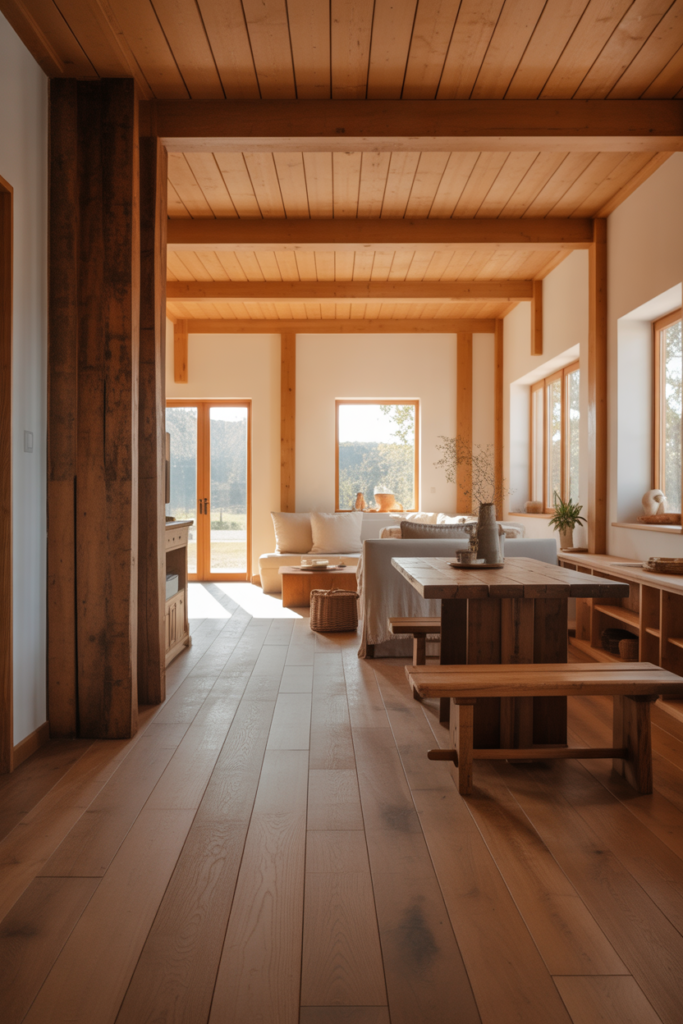 2. Natural Wood That Feels Honest