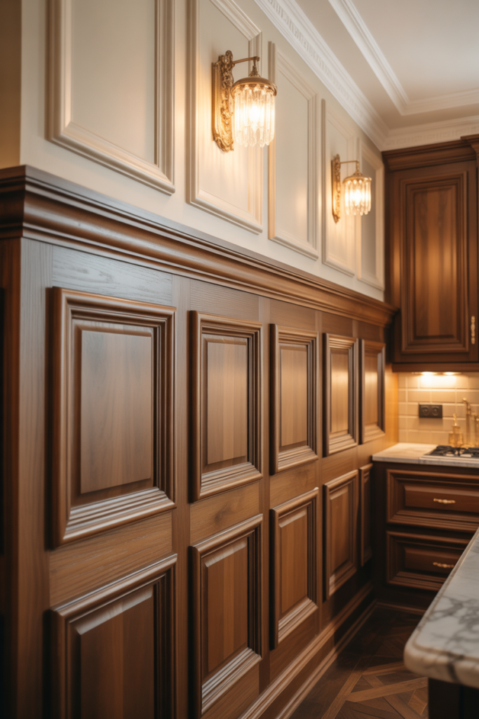 3+ Raised Panel Wainscoting for Elegant Kitchens
