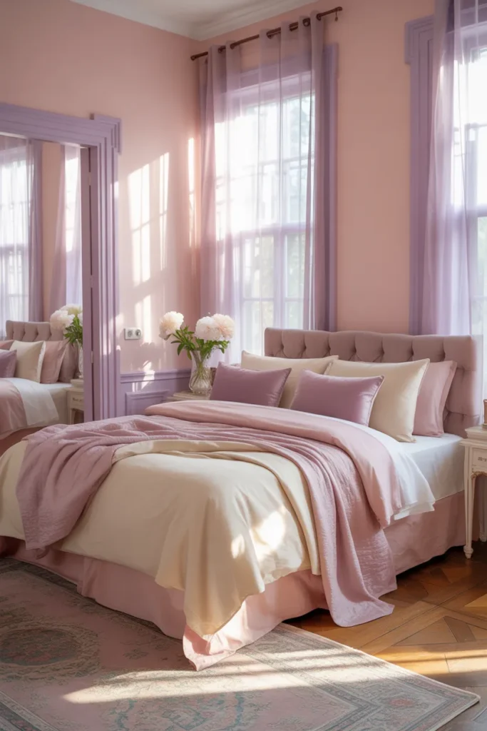 3. Blush Pink and Lilac Color Palette