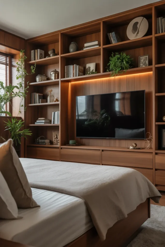 3. Built-In TV Nooks