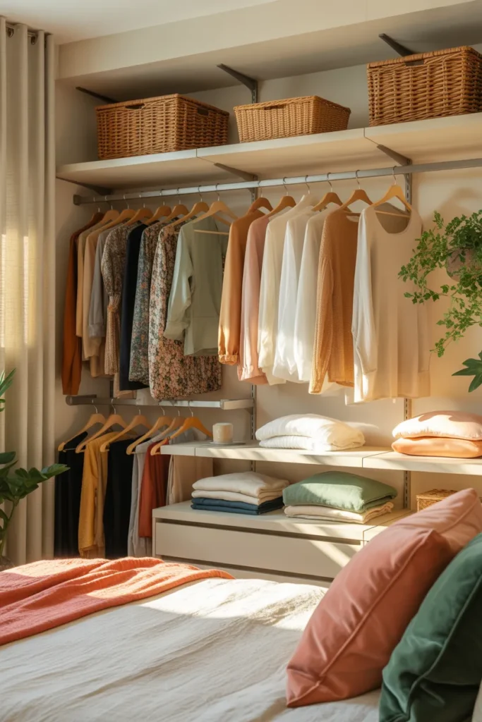 3. Open Closet Layouts for Easy Access