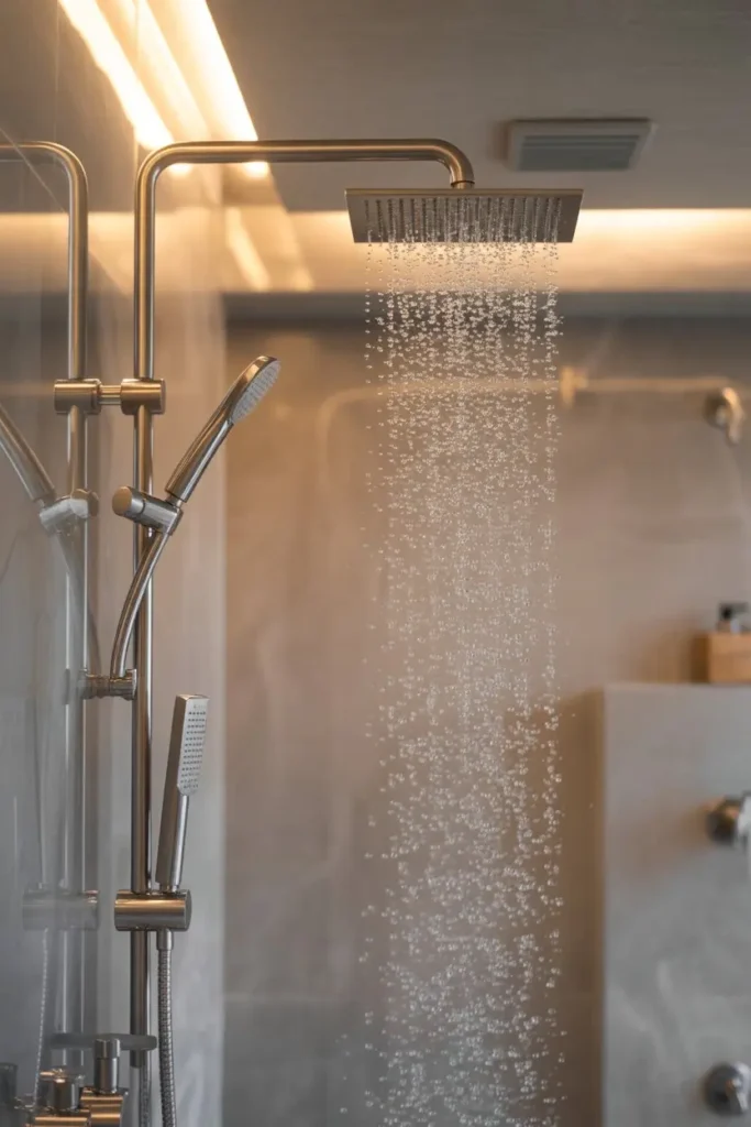3. Rainfall Showerheads That Feel Like a Retreat