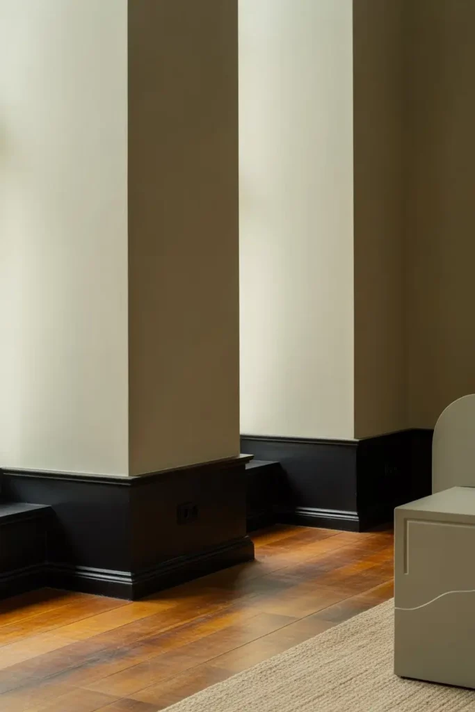 4 Black Baseboards That Ground the Room