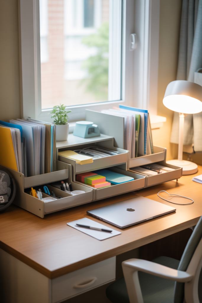 4 Desk Organization That Improves Focus