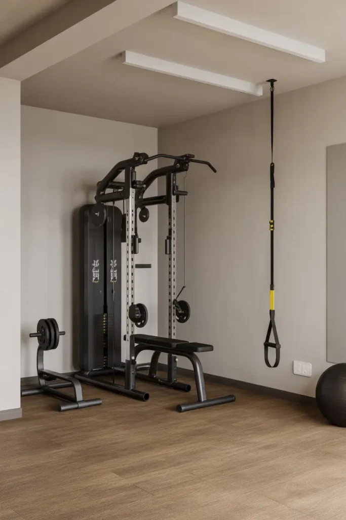 4 Small Gym Room Ideas With Minimal Machines