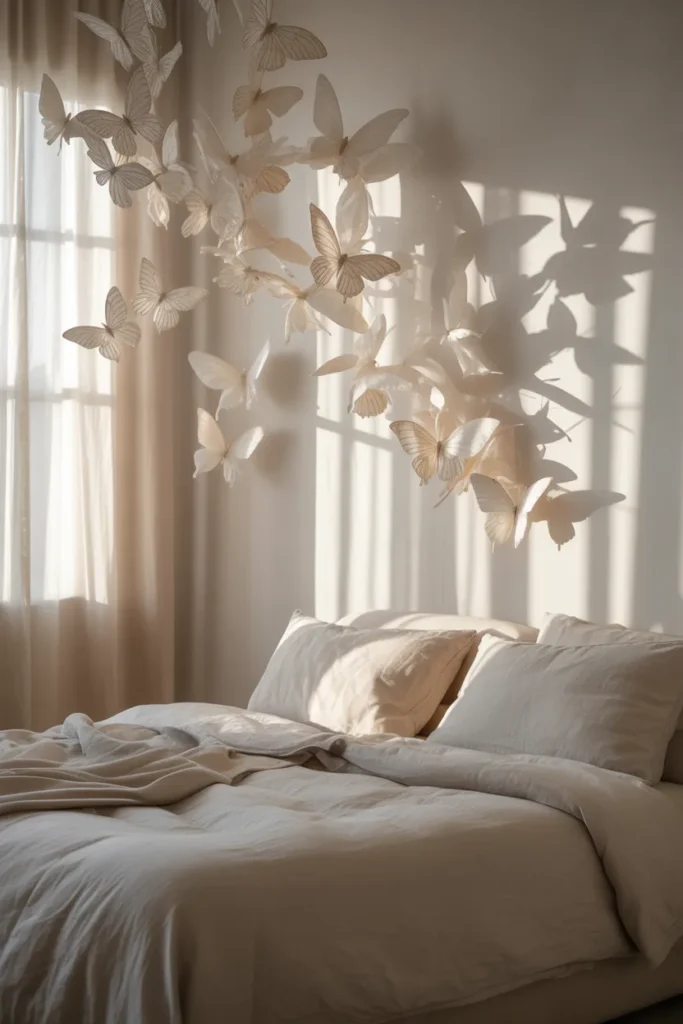 4. 3D Butterfly Wall Decor