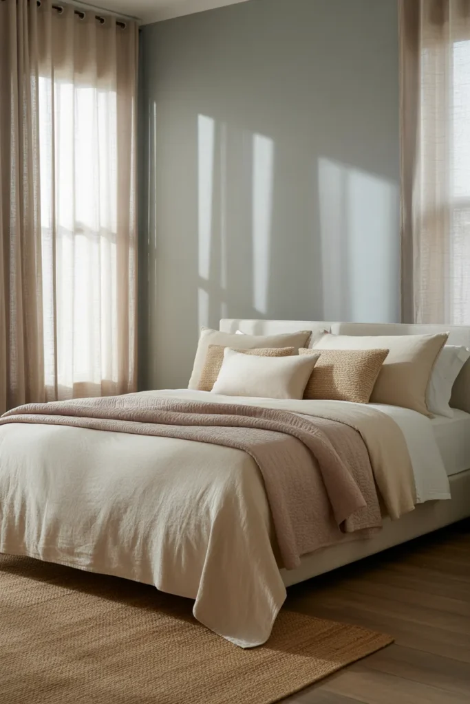 4. Beige and Cream Accents for Softness