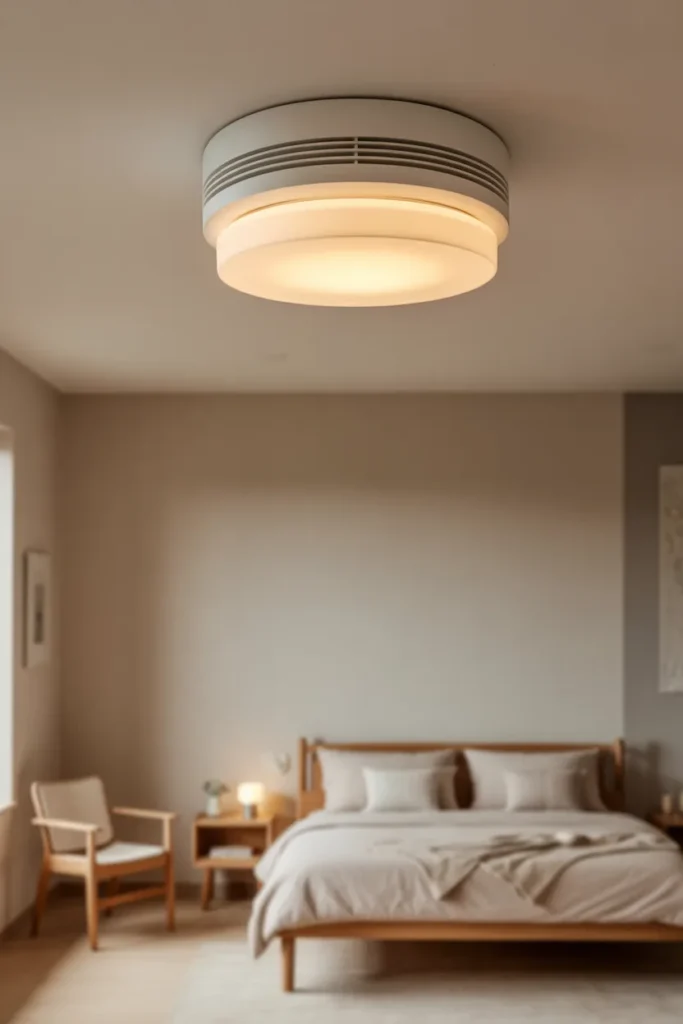 4. Ceiling Fan with Light Fixture