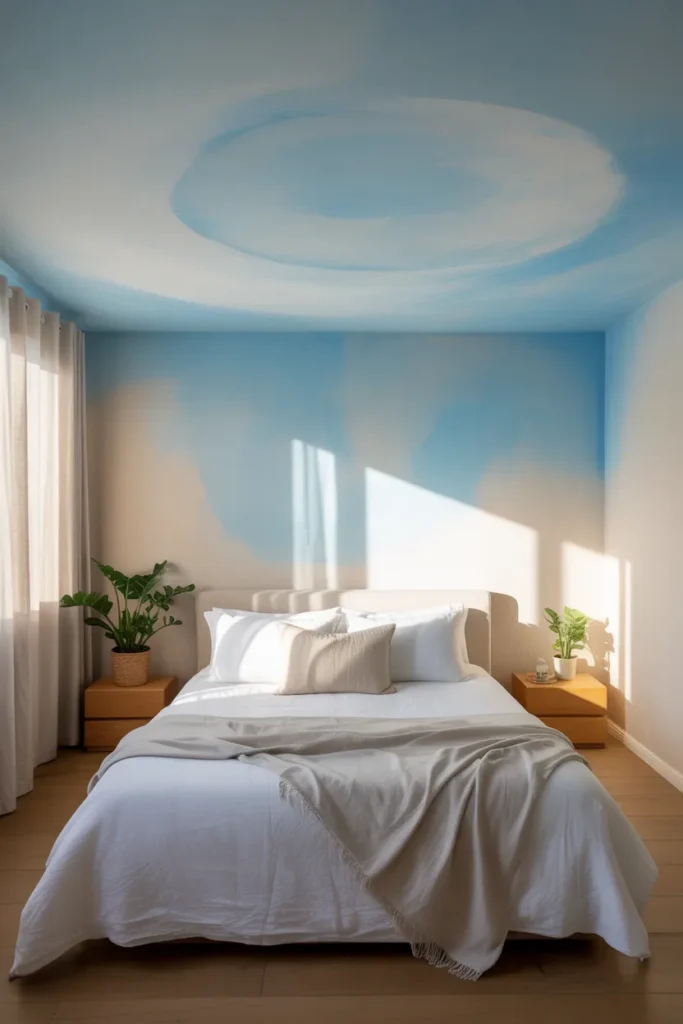 4. Ceiling Paint for Creative Depth