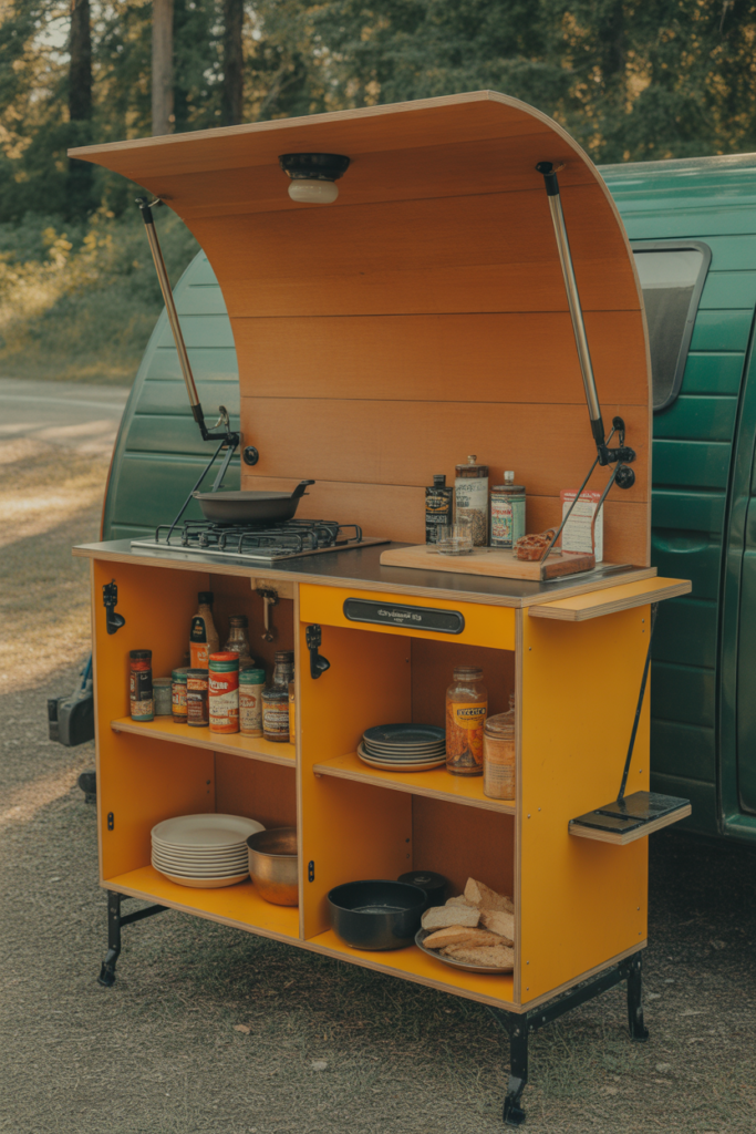 4. Chuck Box Camp Kitchen With Old School Charm