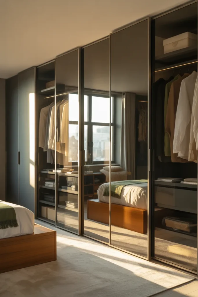 4. Sliding Door Closets for Space Saving