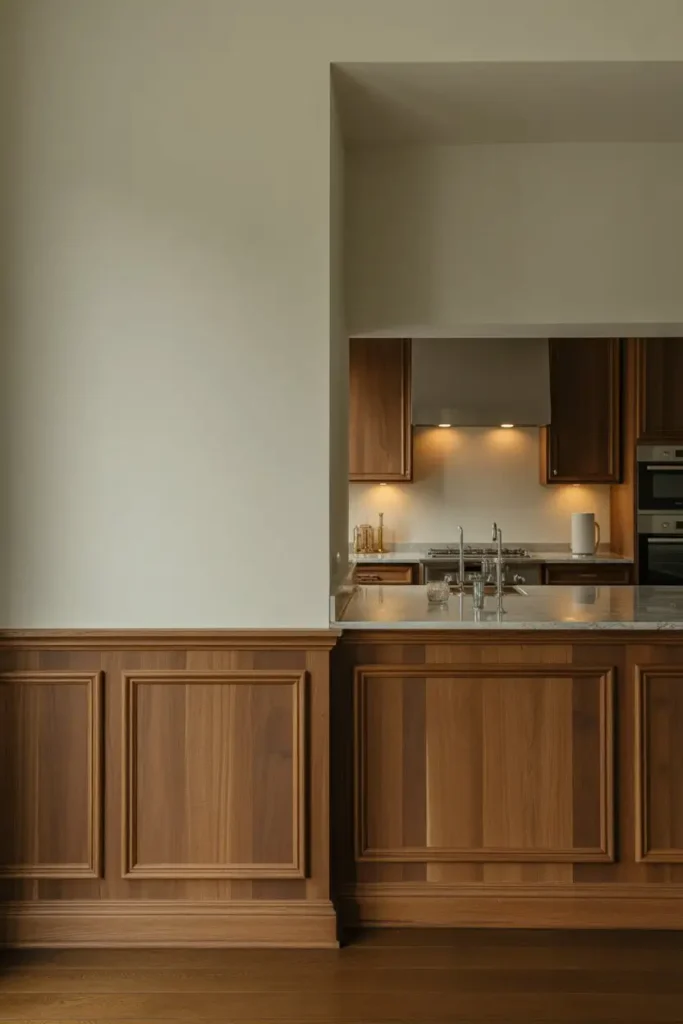 5+ Half Wall Wainscoting for Visual Balance