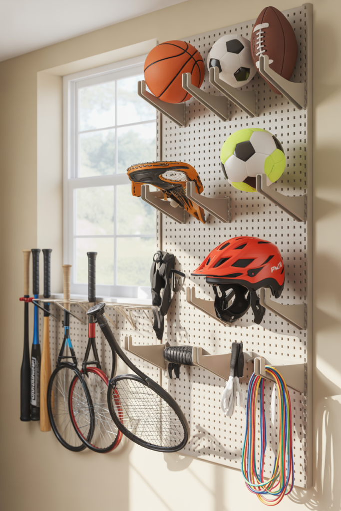 5 Heavy Duty Pegboards for Sports Gear