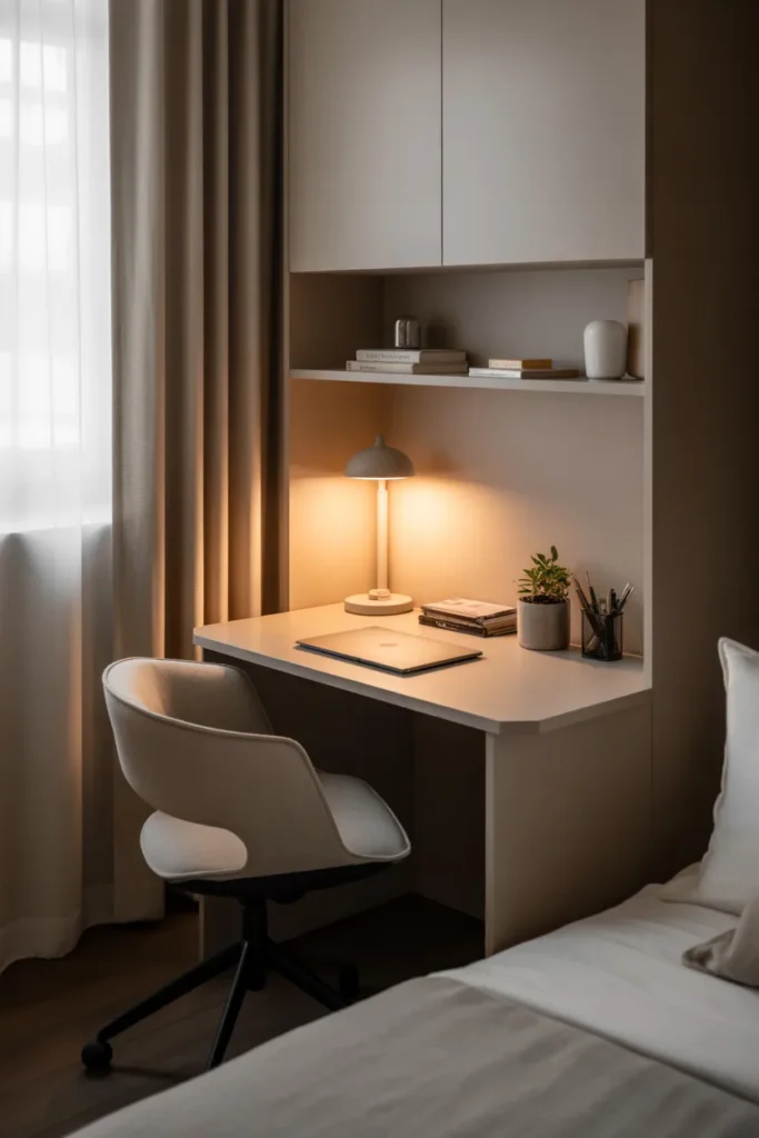 5. Compact Corner Desk for Smart Use of Space