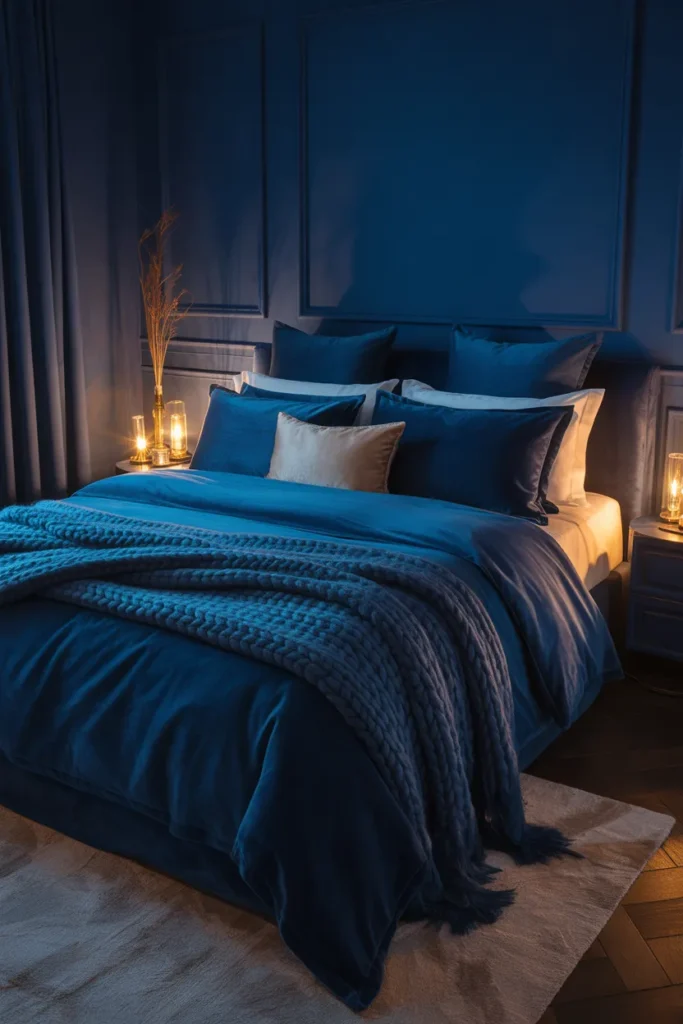 5. Navy Blue for a Cozy and Secure Feel