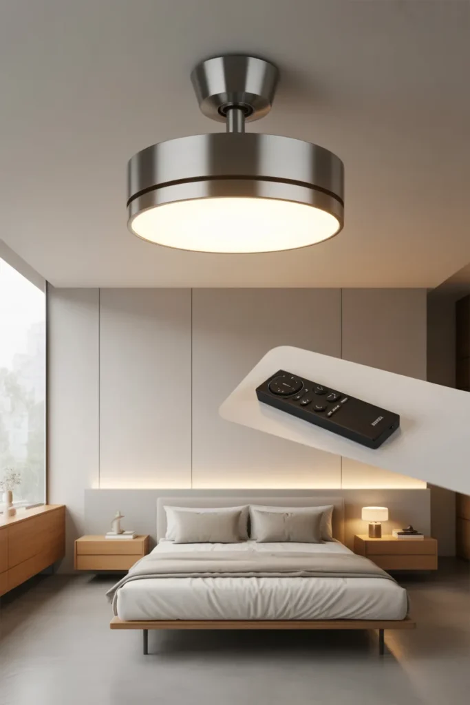 6. Ceiling Fan with Remote Control