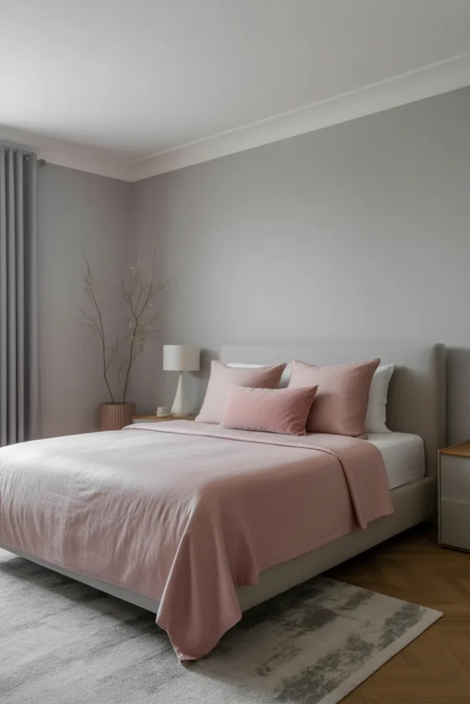 6. Minimal Pink Decor for a Clean Look