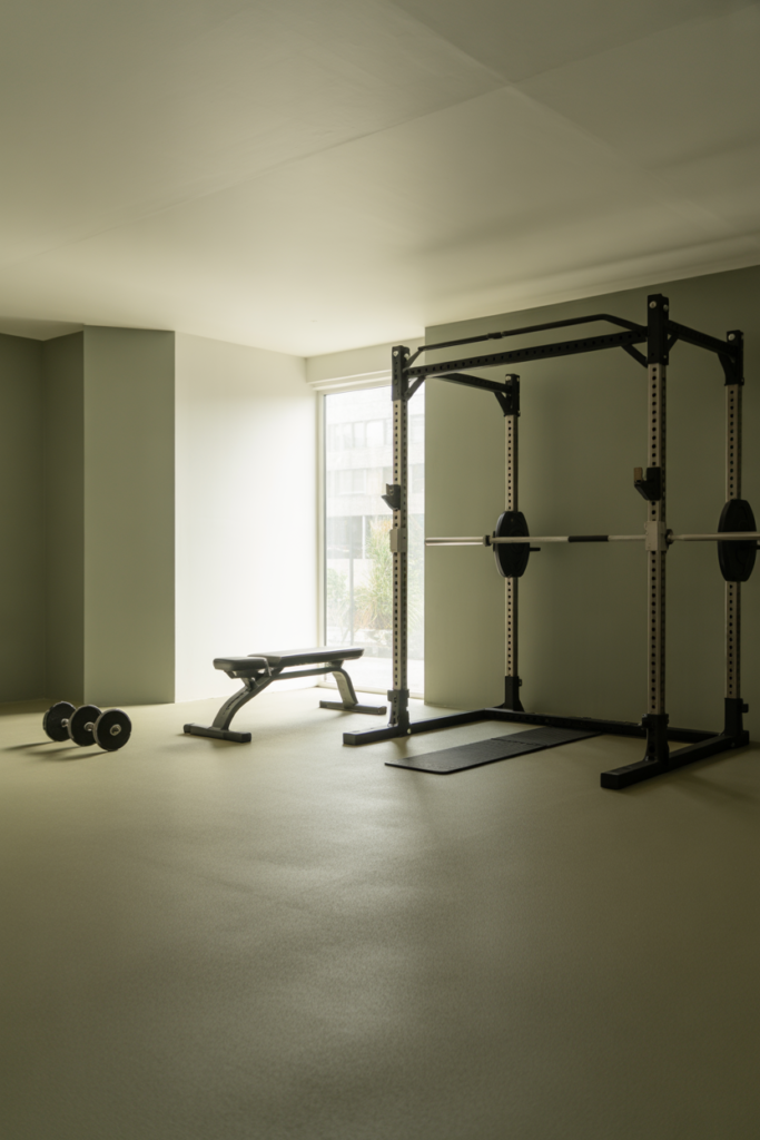 6. Minimalist Home Gym Inspiration That Reduces Stress