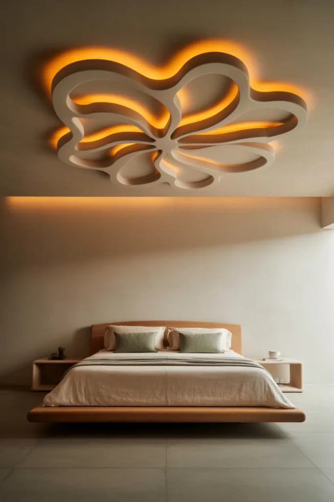 6. Statement Ceiling Lights for Bold Bedrooms