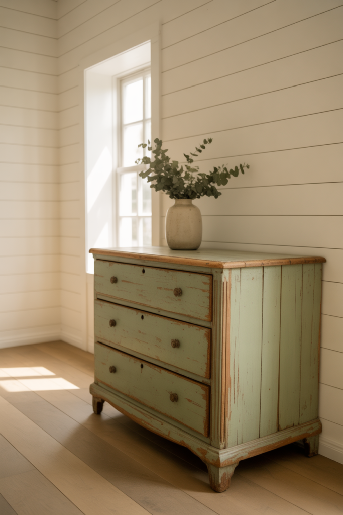 6. Vintage Pieces With a Clean Surround