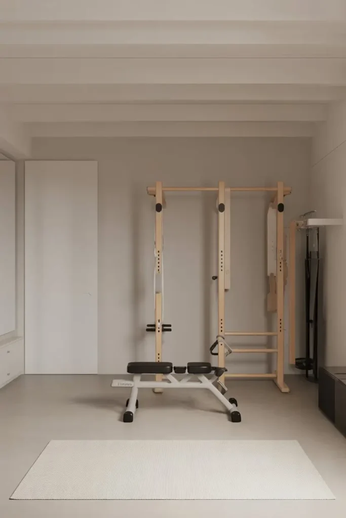 7 Small Gym Room Ideas With Light Colors And Simple Design