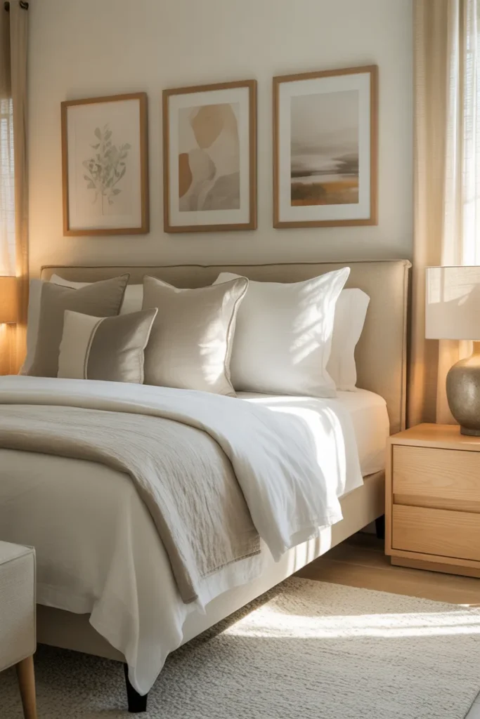 7. Subtle Artwork for Visual Interest