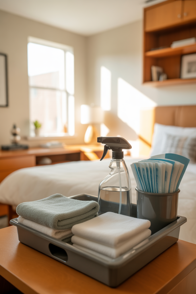 8 Compact Cleaning Supplies That Keep Peace