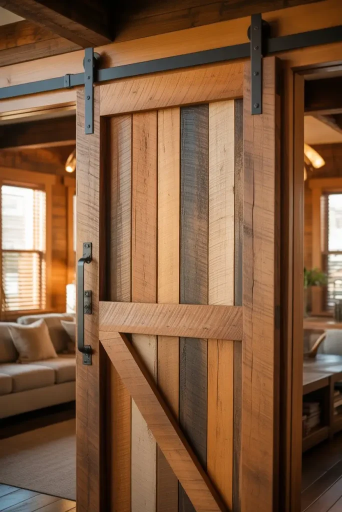 8. Barn Doors for Rustic Appeal