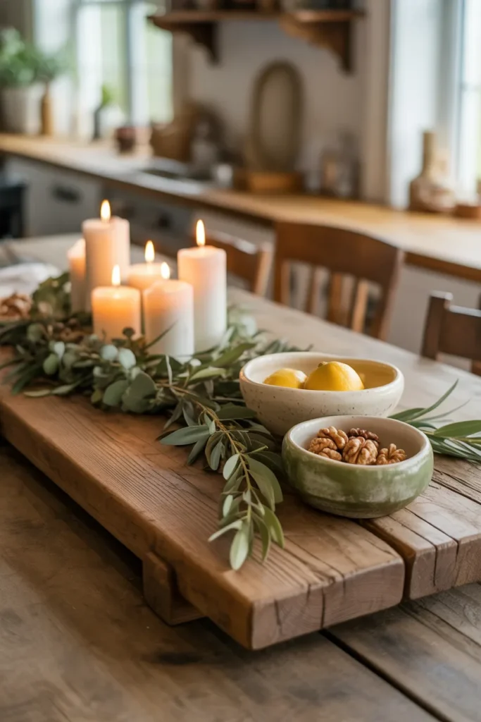 8. Bread Boards Styled with Farm Accents