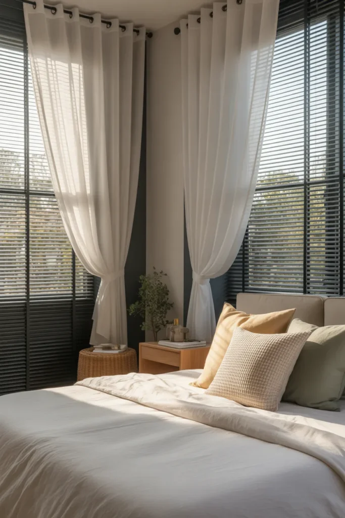 8. Replace Window Treatments