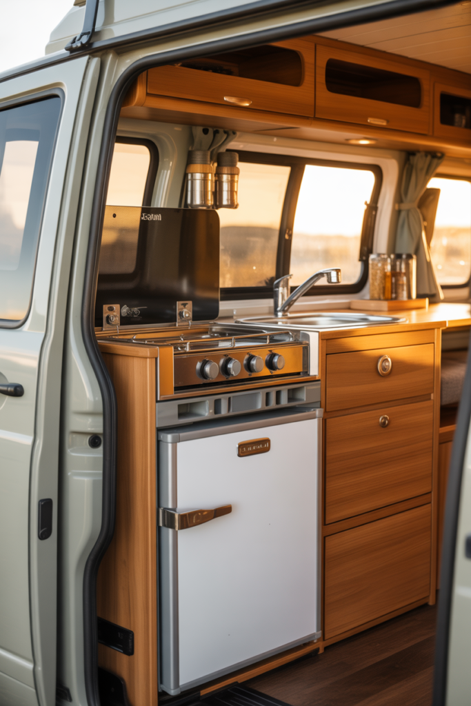 9. Compact Appliances Chosen With Care