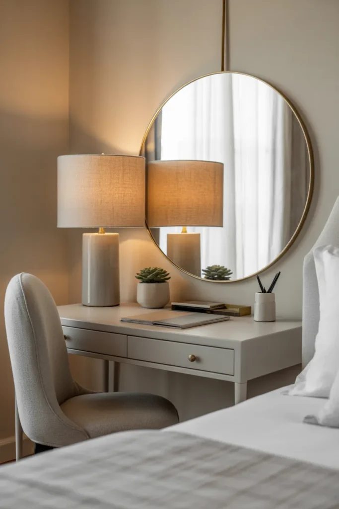 9. Small Workspace or Vanity Area