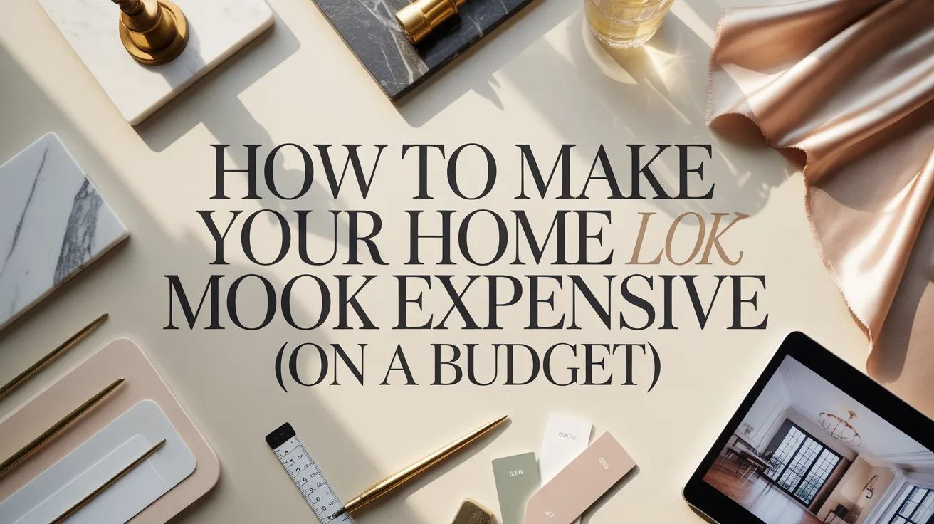How to Make Your Home Look More Expensive (On a Budget)