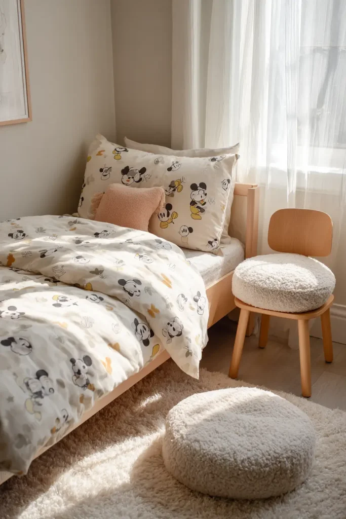 Mickey Mouse Bedroom for Toddlers