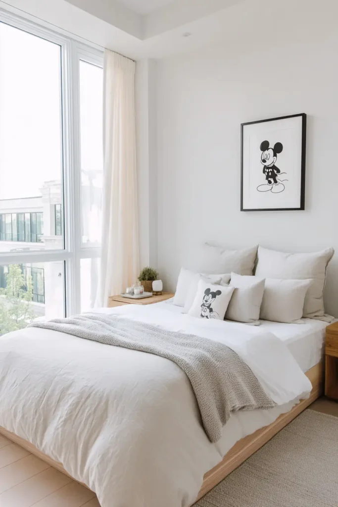 Minimal Mickey Mouse Design for Modern Homes