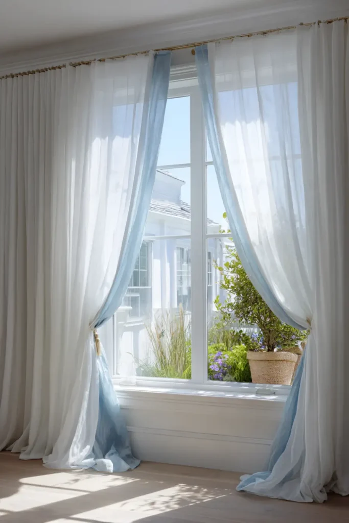 Soft Coastal Curtains
