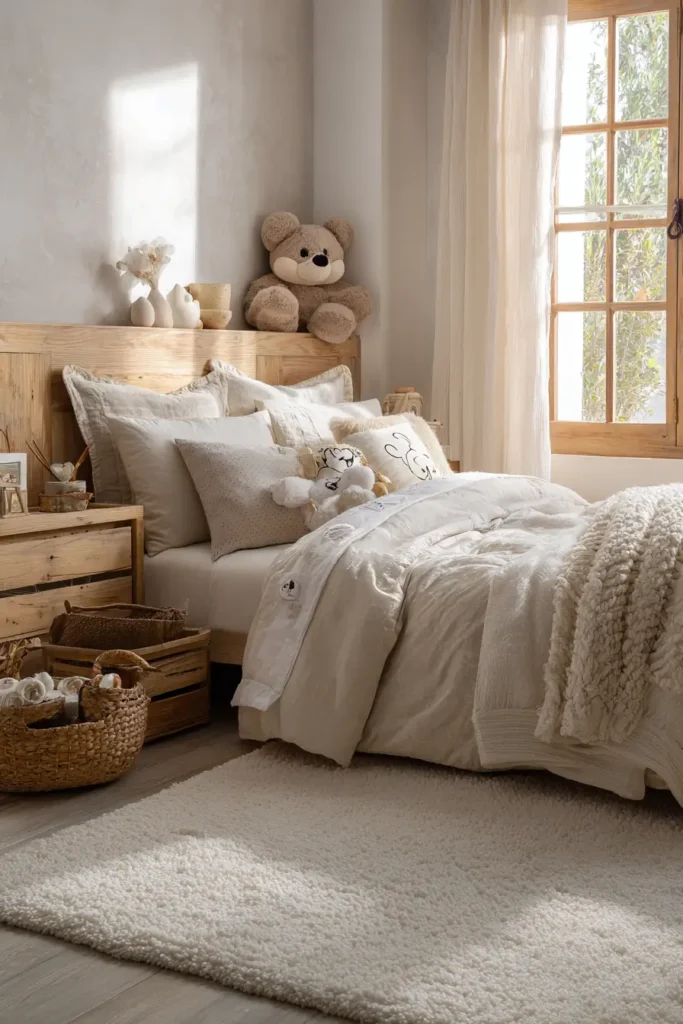 Soft Textures with Mickey Accents